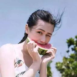 吃瓜网红头像拍照可爱,网红头像下的可爱拍照攻略